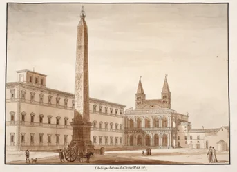 The Lateran Obelisk, from the Circus Maximus